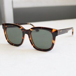 KOMONO The Sienna Havana Tortoise Brown Oversized Sunglasses